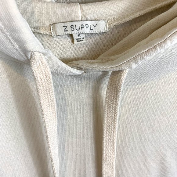 Z Supply Chicago Hoodie in Bone - Small - Picture 4 of 7